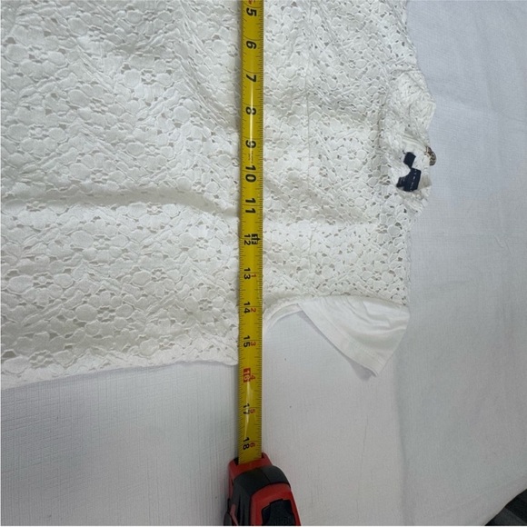 Tommy Hilfiger White lace blouse - Picture 5 of 8